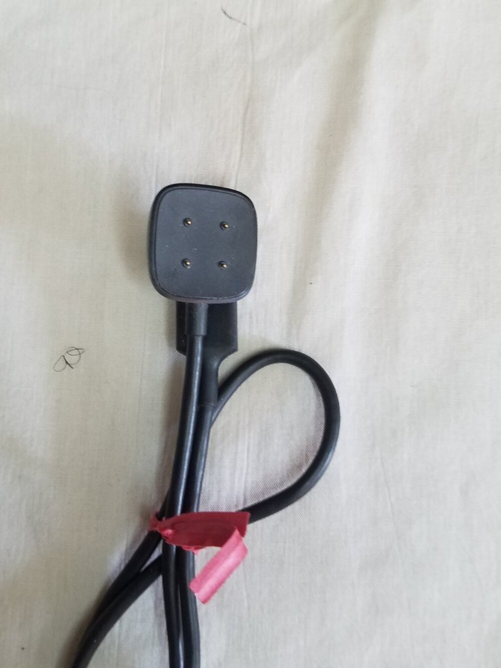 Fitbit versa 3 and 4 smart watch  compatible cable with  4 gold plated Pogo pins
